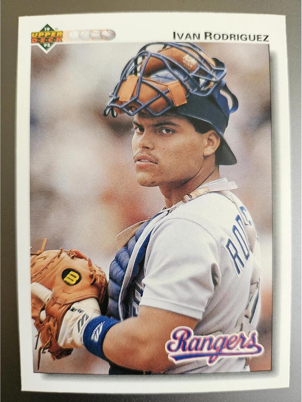 1992 Upper Deck - Ivan Rodriguez #245 - HOF